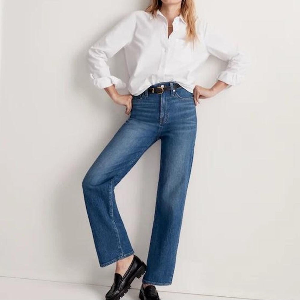 Madewell Women's Perfect Vintage Wide Leg Jean 28 Tall